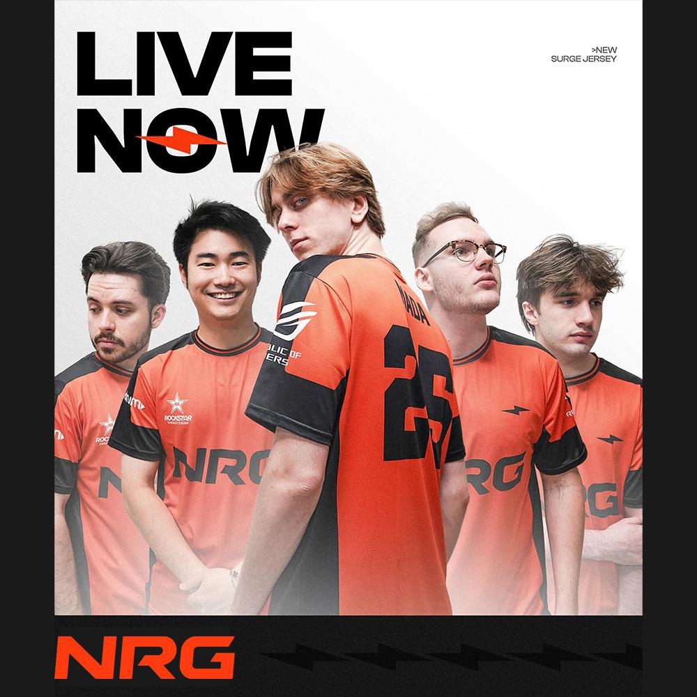Women'S Fashion Paris - Джерси NRG Esports Surge 2000, тренировочная