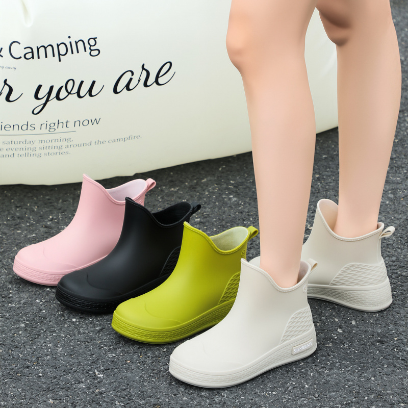 Women'S Fashion Rain Boots - Новые водонепроницаемые рыбацкие дождевые сапоги для