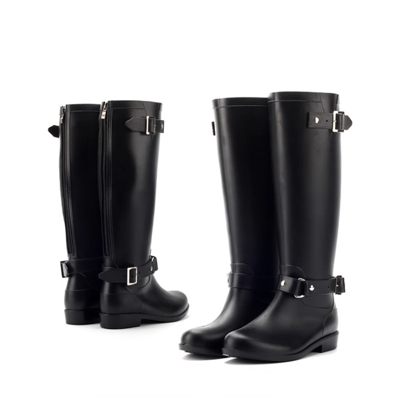 Women'S Fashion Rain Boots - Резиновые сапоги для женщин, непромокаемые рабочие