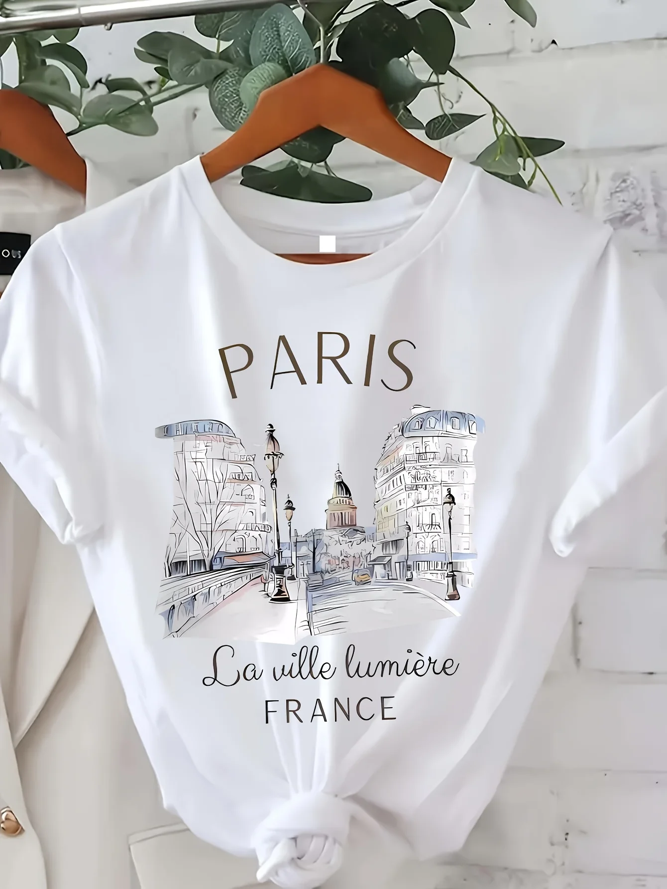 Модная футболка с принтом Пари – обзор и цена Women'S Fashion Paris