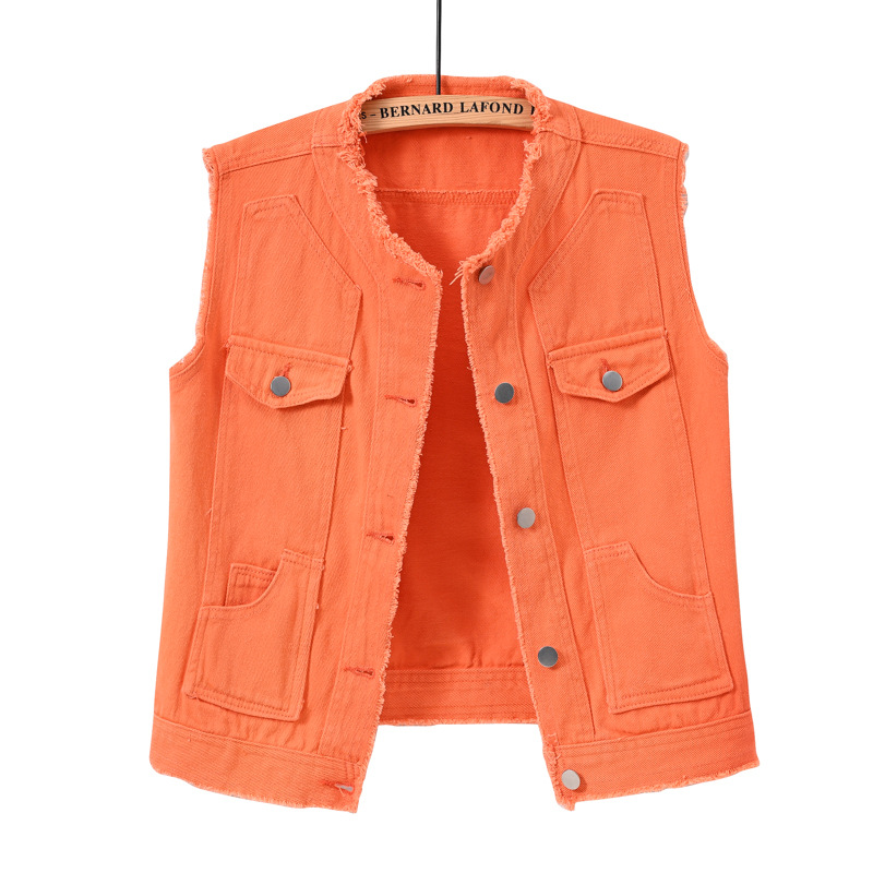 Женский джинсовый жилет без ру – обзор и цена Women Fashion Vest