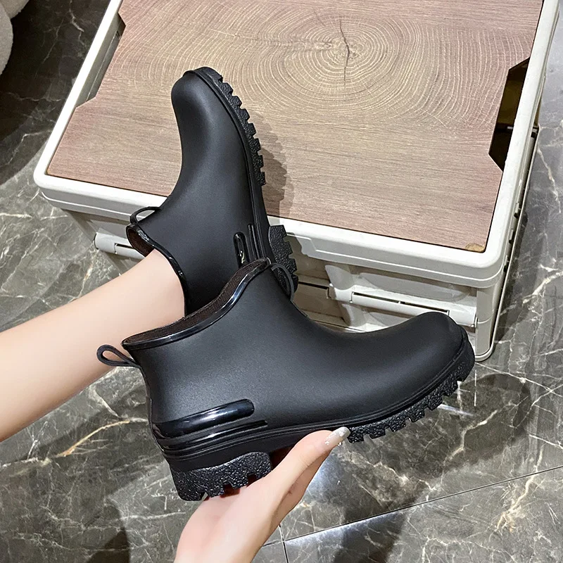 Модные непромокаемые сапоги дл – обзор и цена Women'S Fashion Rain Boots